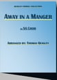 Away in a Manger SA choral sheet music cover